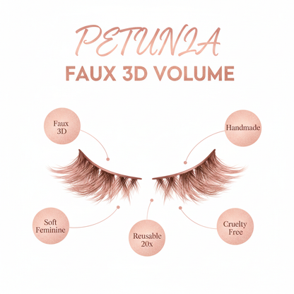 Petunia Faux 3D Volume Lashes - Info
