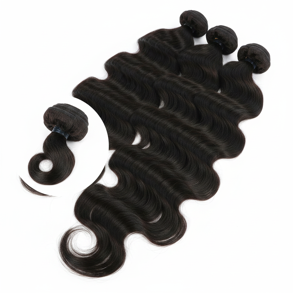 Indian Wavy Hair Extensions - Main