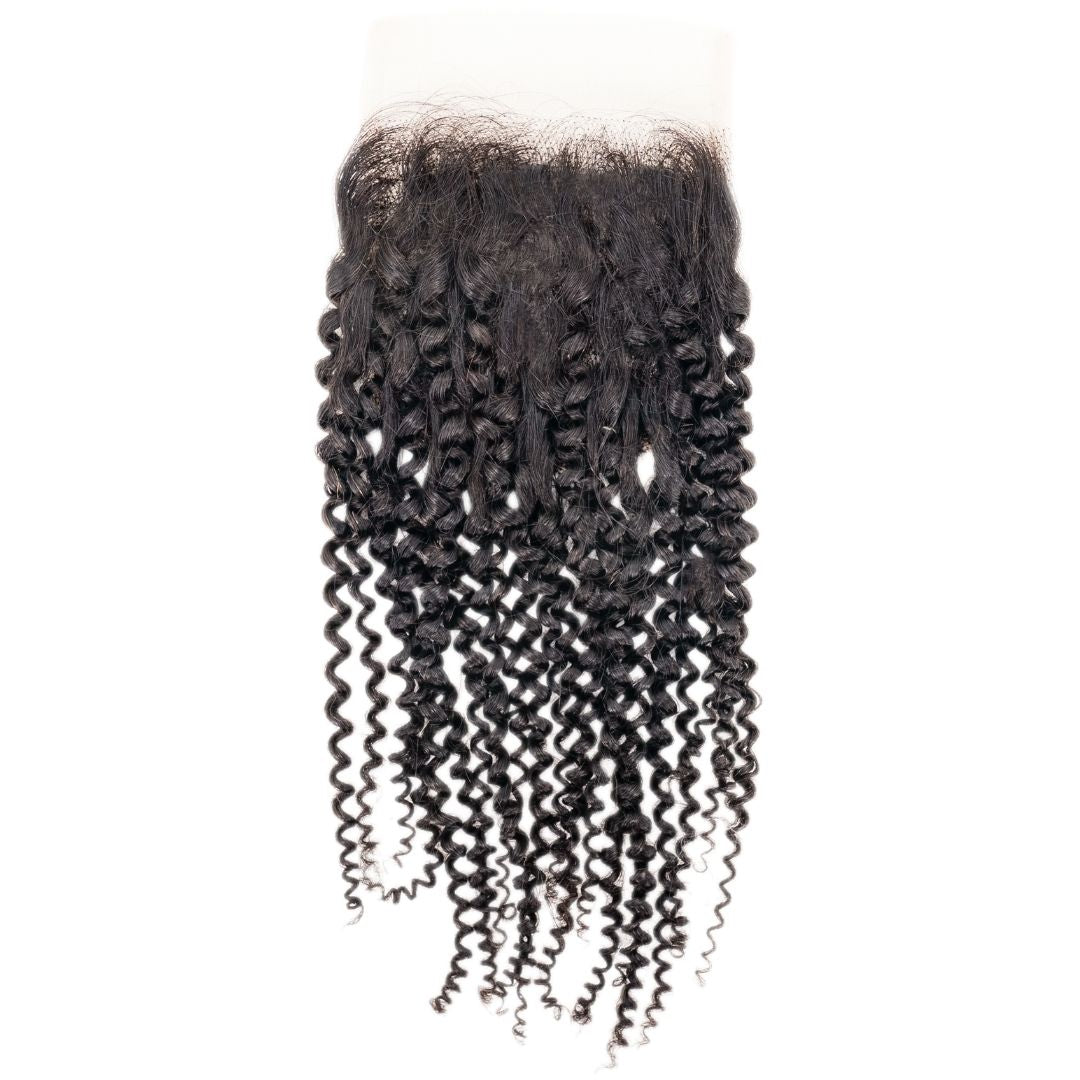 Brazilian Kinky Curly 4x4 Closure - Original