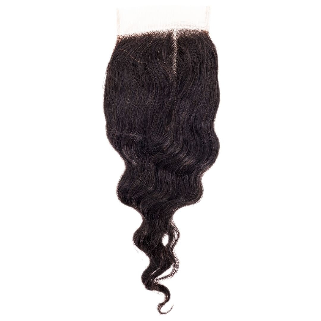Brazilian Loose Wave 4x4 Transparent Closure - Original