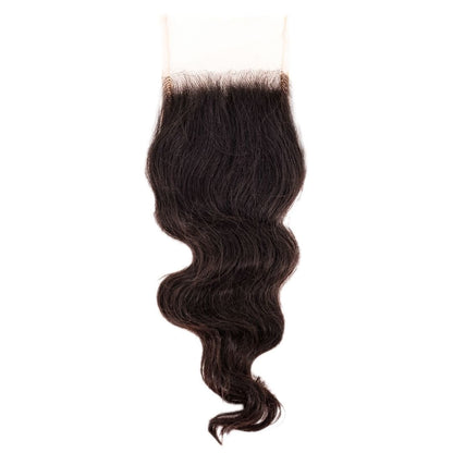 Raw Indian Curly 4x4 Transparent Closure - Original