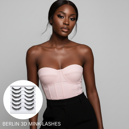 Berlin 3D Mink Lashes - Model