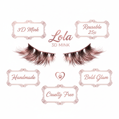 Lola 3D Mink Lashes - Info