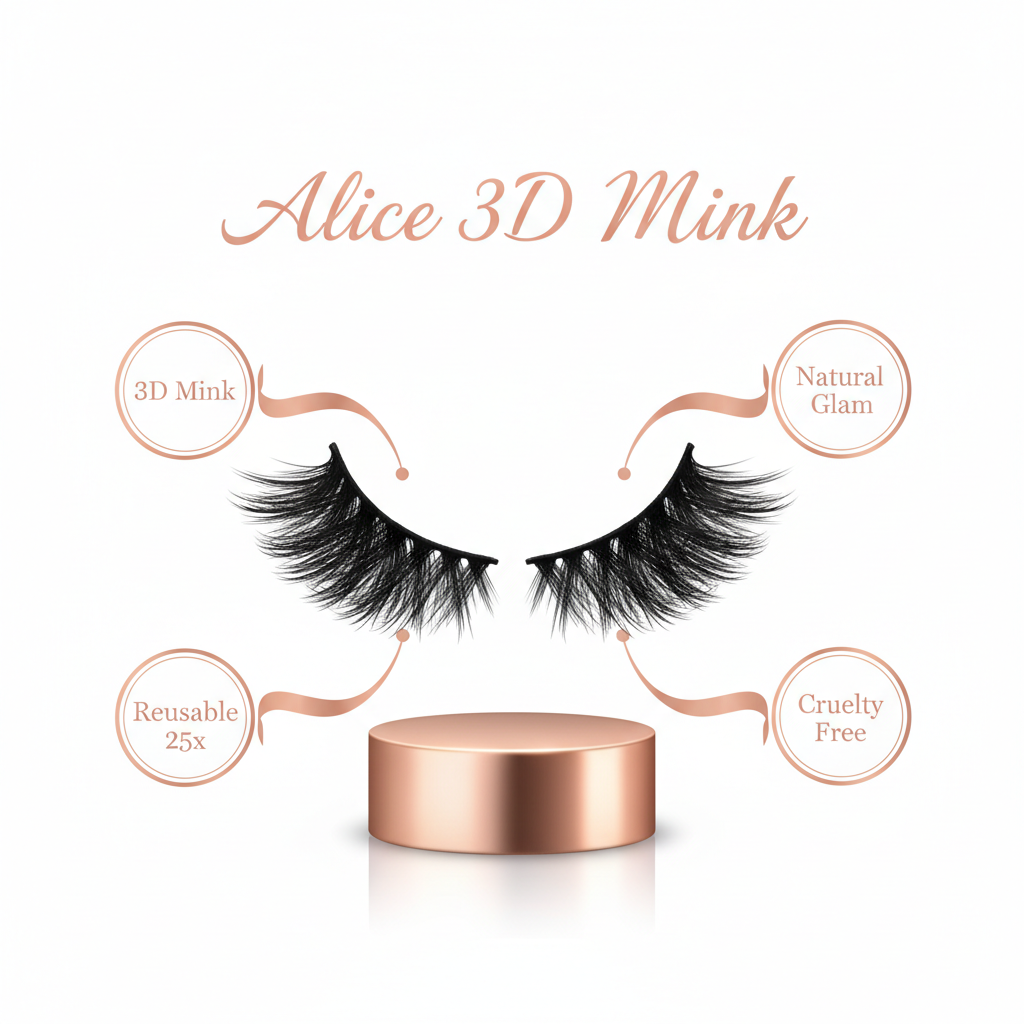 Alice 3D Mink Lashes - Info