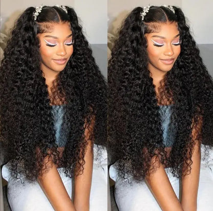 Bling Hair HD Wig Cap - 2pcs Transparent Lace Front