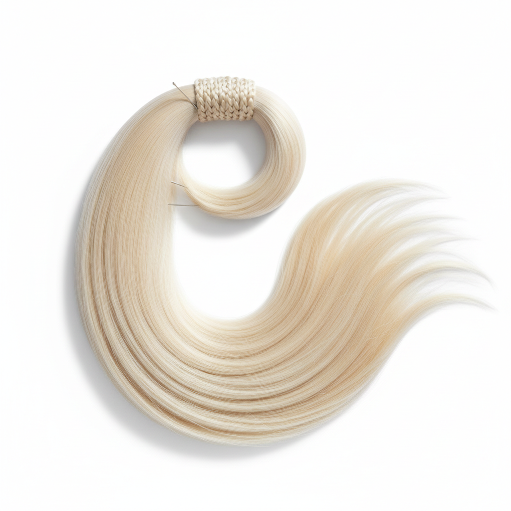 Bleach Blonde Ponytail - Main