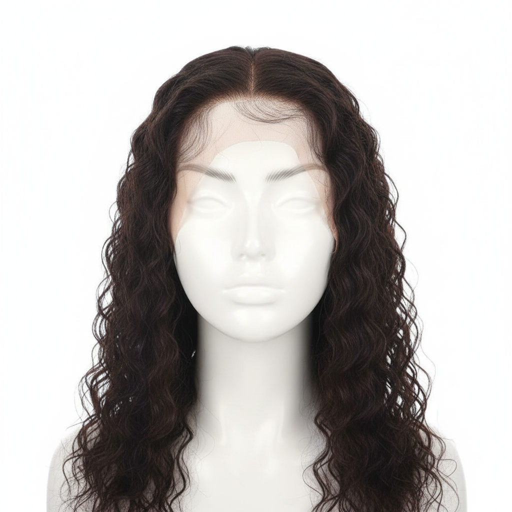 Raw Indian Curly Transparent Frontal - Main
