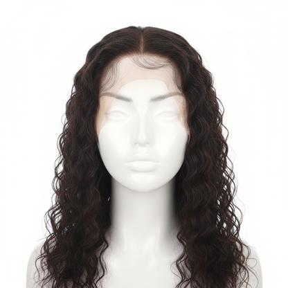 Raw Indian Curly Transparent Frontal - Main