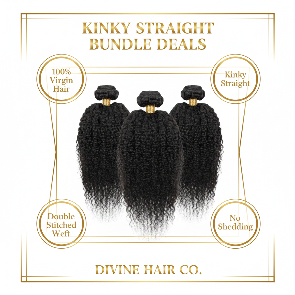 Kinky Straight Bundle Deals - Infographic