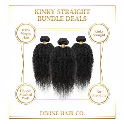 Kinky Straight Bundle Deals - Infographic