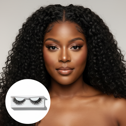 Dubai 3D Mink Lashes - Model