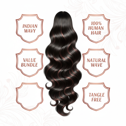 Indian Wavy Hair Bundle Deal - Info