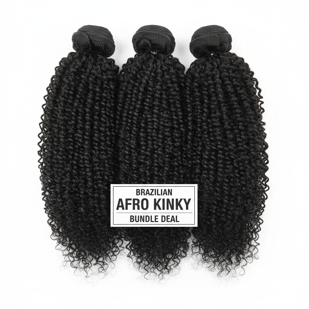 Brazilian Afro Kinky Bundle Deals - Main