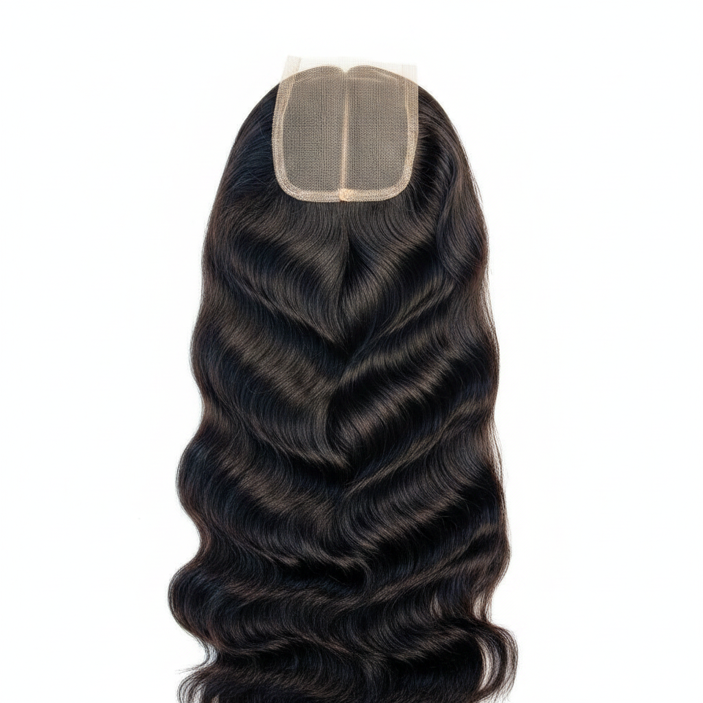 Brazilian Body Wave 2x6 Transparent Closure - Main