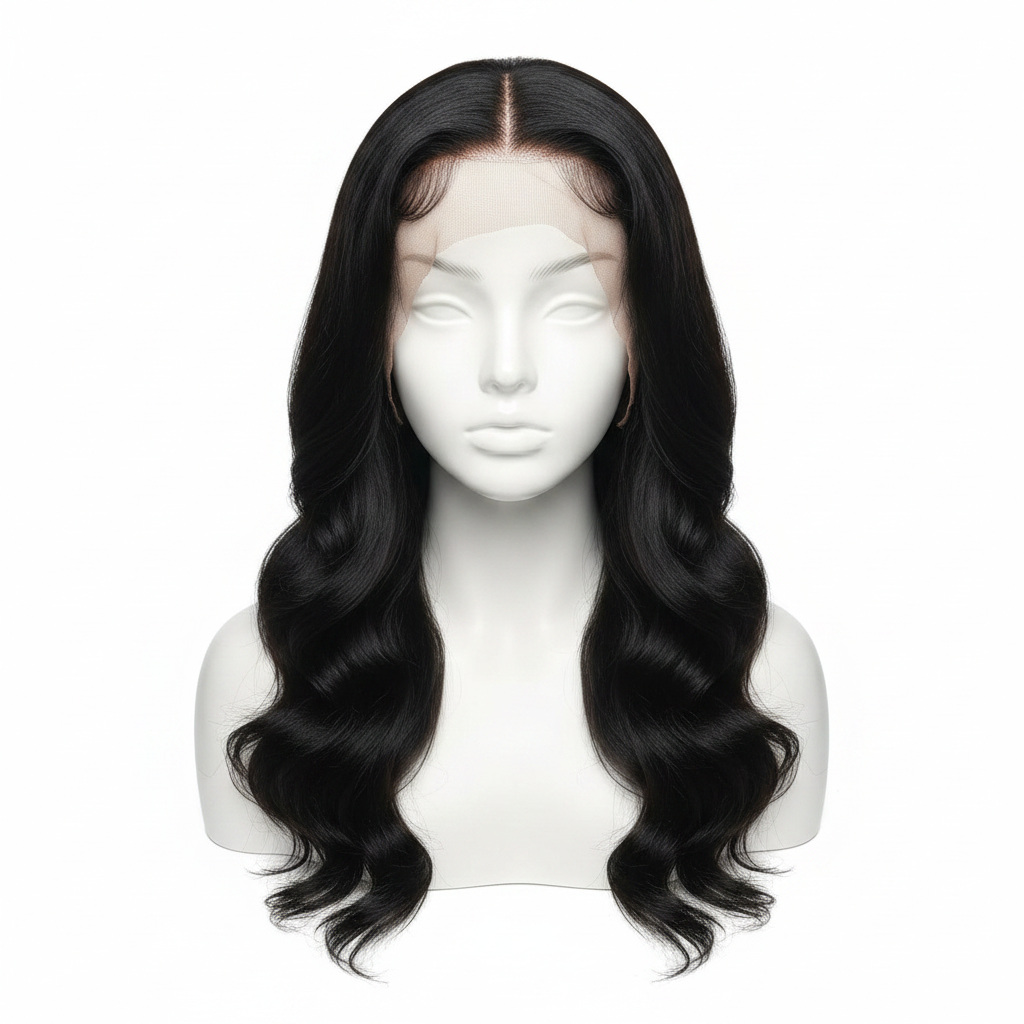 Jet Black Body Wave 5x5 HD Closure - Main
