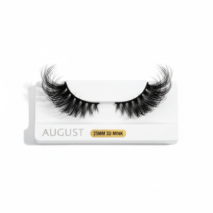 August 3D Mink Lashes 25mm - Main