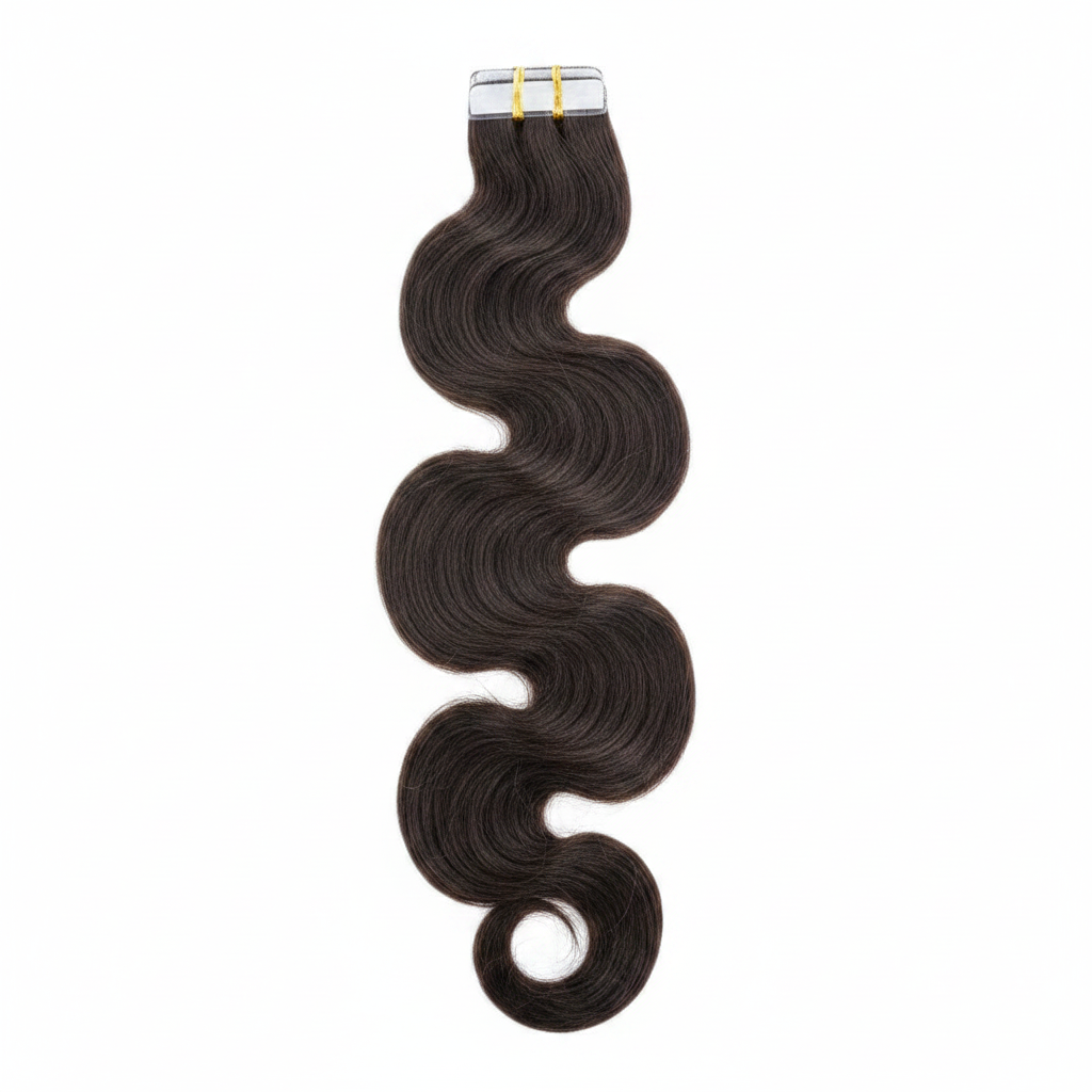 Raw Body Wave 100% Human Hair Tape-In Extensions - Main