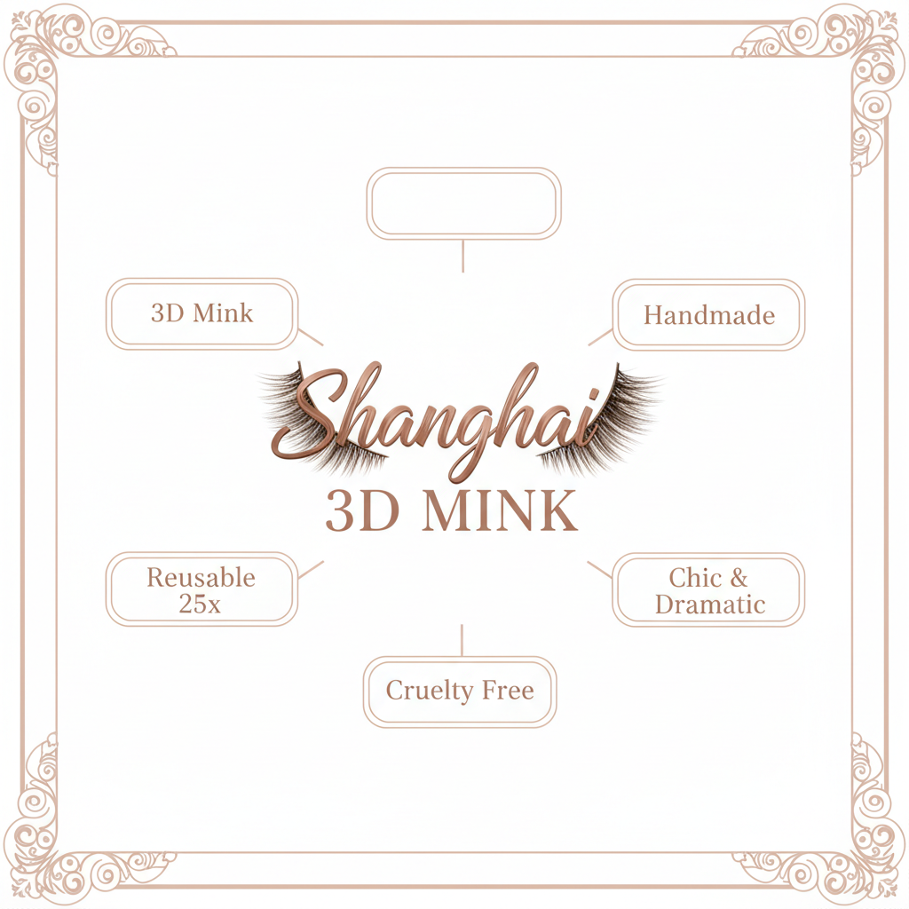 Shanghai 3D Mink Lashes - Info