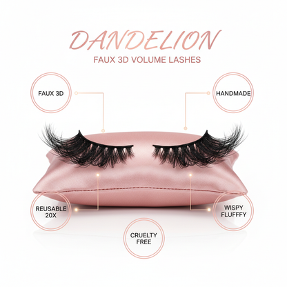 Dandelion Faux 3D Volume Lashes - Info