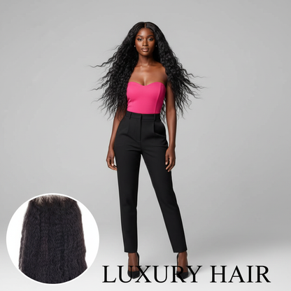 Brazilian Kinky Straight 4x4 Closure - Model