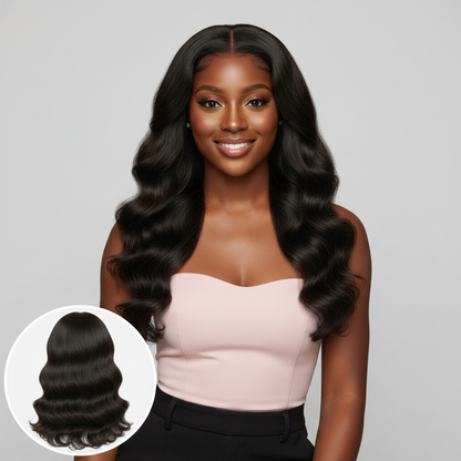 Malaysian Body Wave Lace Frontal - Model