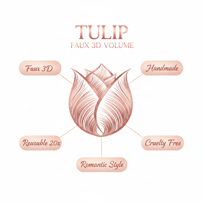 Tulip Faux 3D Volume Lashes - Info