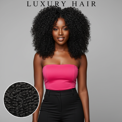 Kinky Curly Clip-In - Model