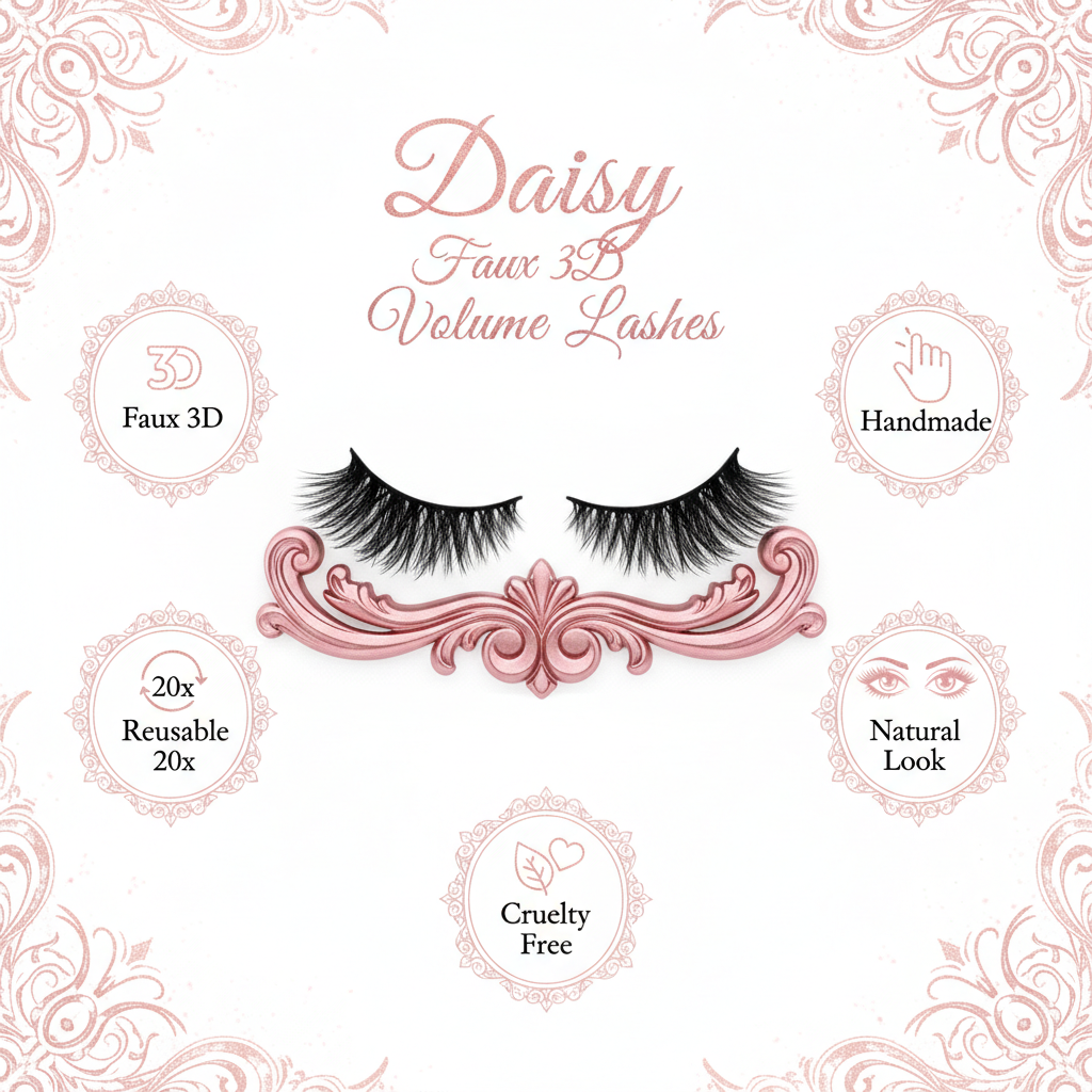 Daisy Faux 3D Volume Lashes - Info