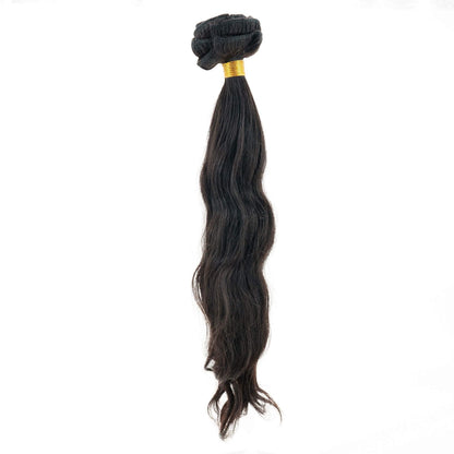 Indian Wavy Natural Black Clip-In Extensions - Original