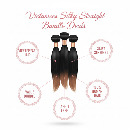 Vietnamese Silky Straight Bundle Deals - Info