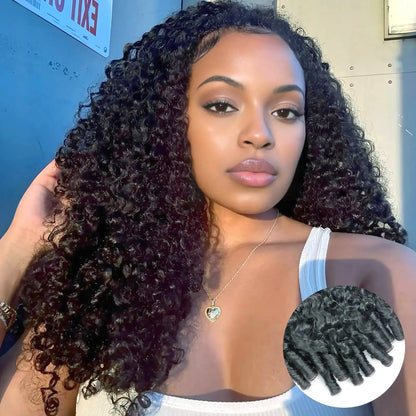 Burmese Curly 13x6 HD Lace Frontal Wig Brazilian Burmese Curly Human Hair Wig Kinky Curly Lace Front Wigs For Women