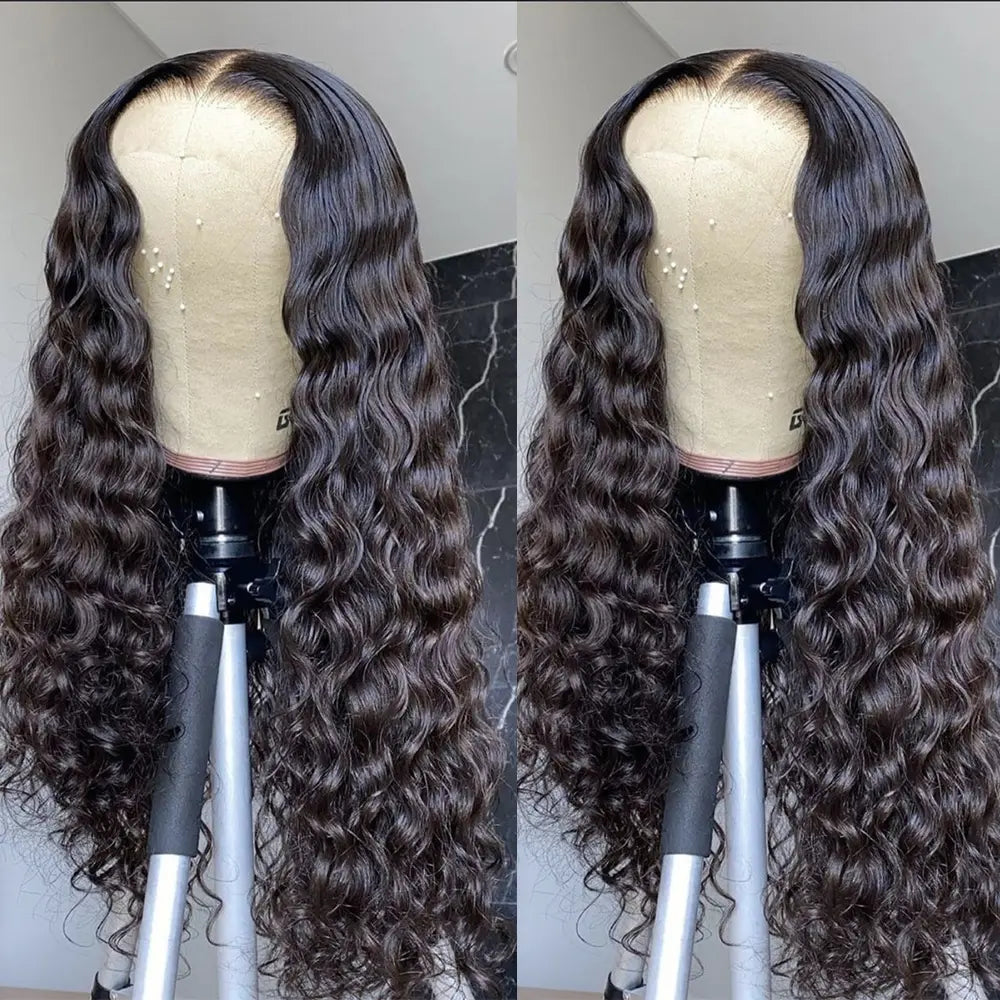 Bling Hair 13x6 Water Wave Lace Front Wig - 180 Density