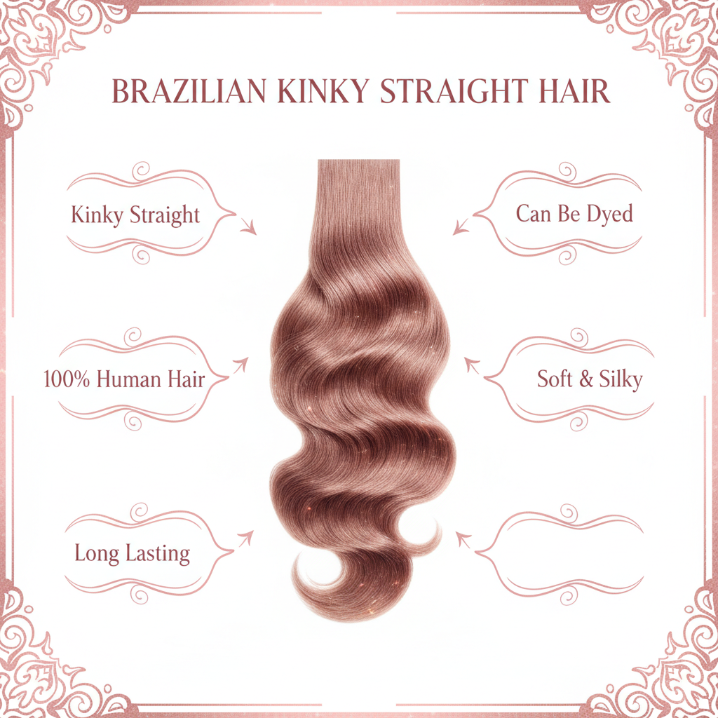 Brazilian Kinky Straight Hair - Info