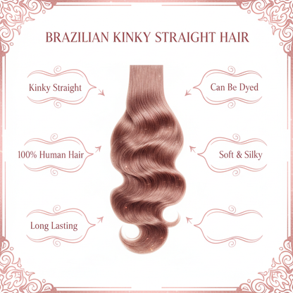 Brazilian Kinky Straight Hair - Info