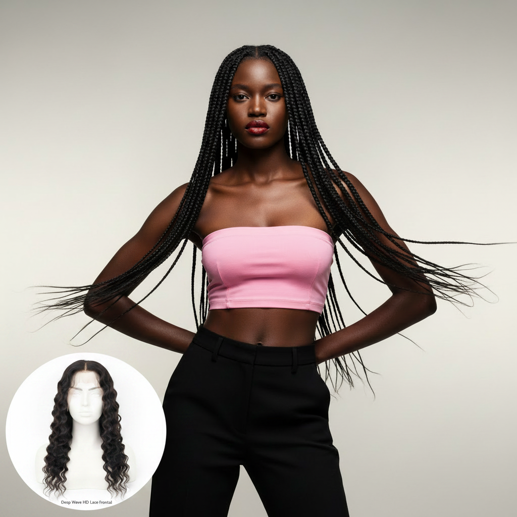 Deep Wave HD Lace Frontal - Model