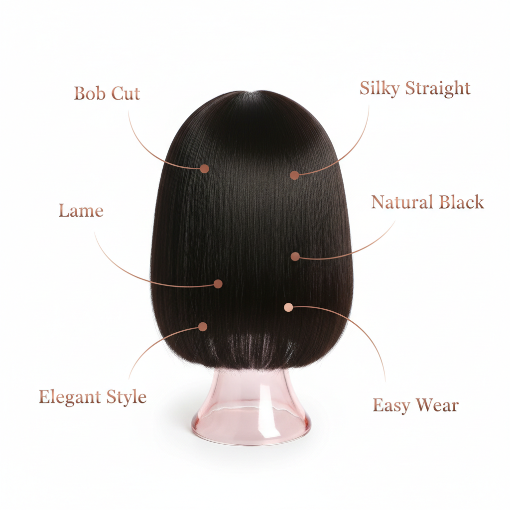 Straight Bob Wig - Info