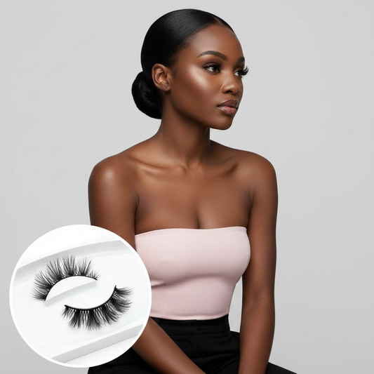 Lily Faux 3D Volume Lashes - Model