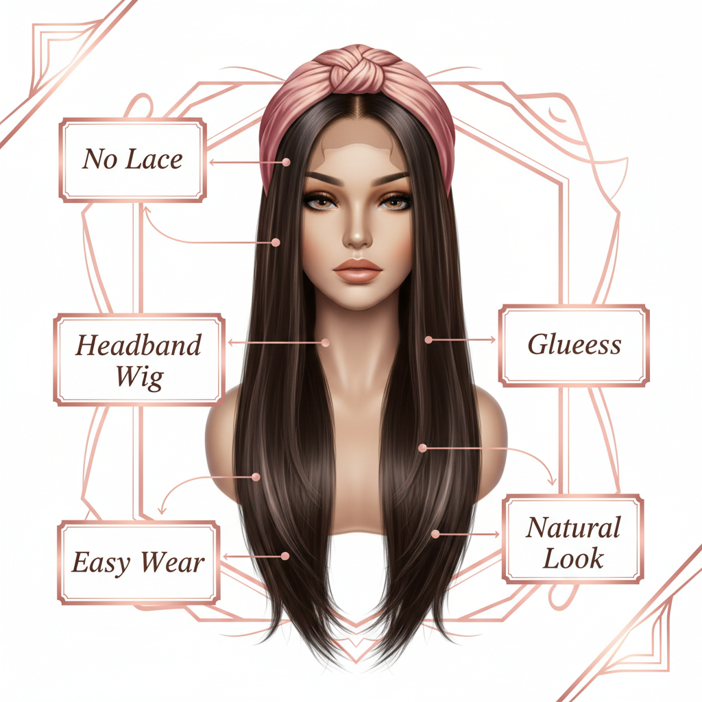 Straight Headband Wig - Info