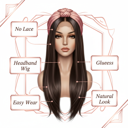 Straight Headband Wig - Info