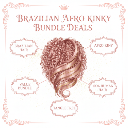 Brazilian Afro Kinky Bundle Deals - Info