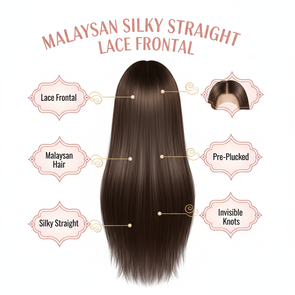 Malaysian Silky Straight Lace Frontal - Info