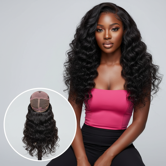 Body Wave Full Lace Wig - Model