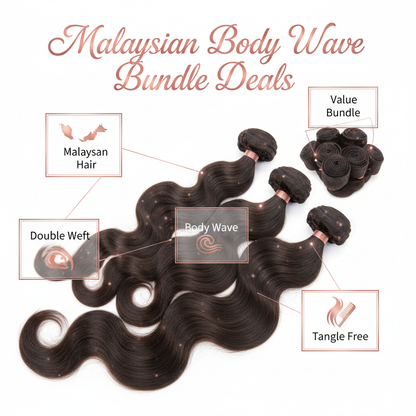 Malaysian Body Wave Bundle Deals - Info