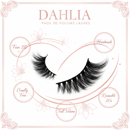 Dahlia Faux 3D Volume Lashes - Info
