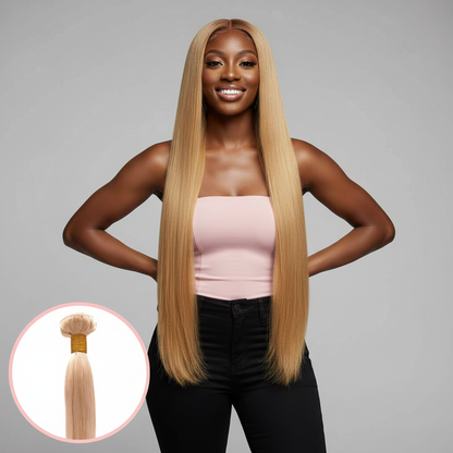 Blonde Brazilian Straight - Model